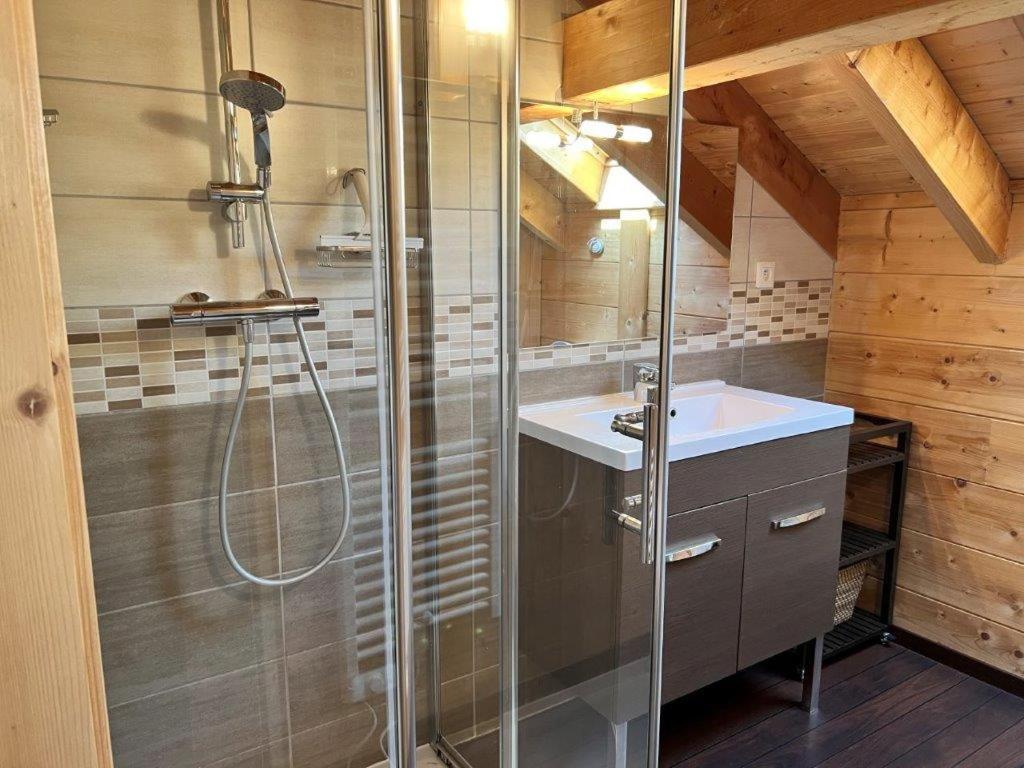 Le Chalet Du Pere Michel, Jacuzzi, Sauna, Jardin ลาแบรส ภายนอก รูปภาพ