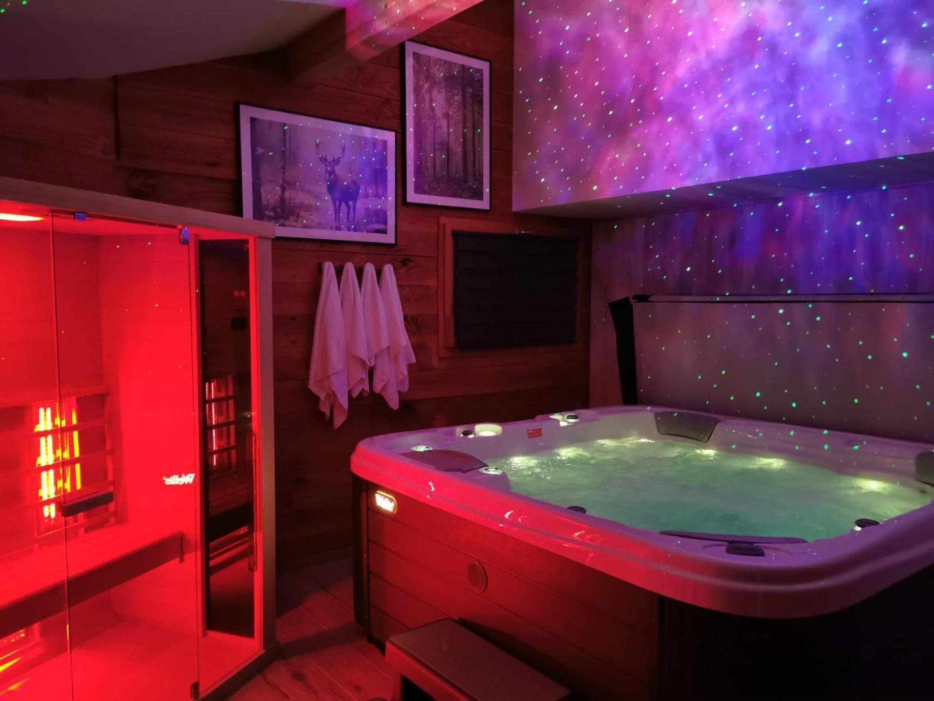 Le Chalet Du Pere Michel, Jacuzzi, Sauna, Jardin ลาแบรส ภายนอก รูปภาพ
