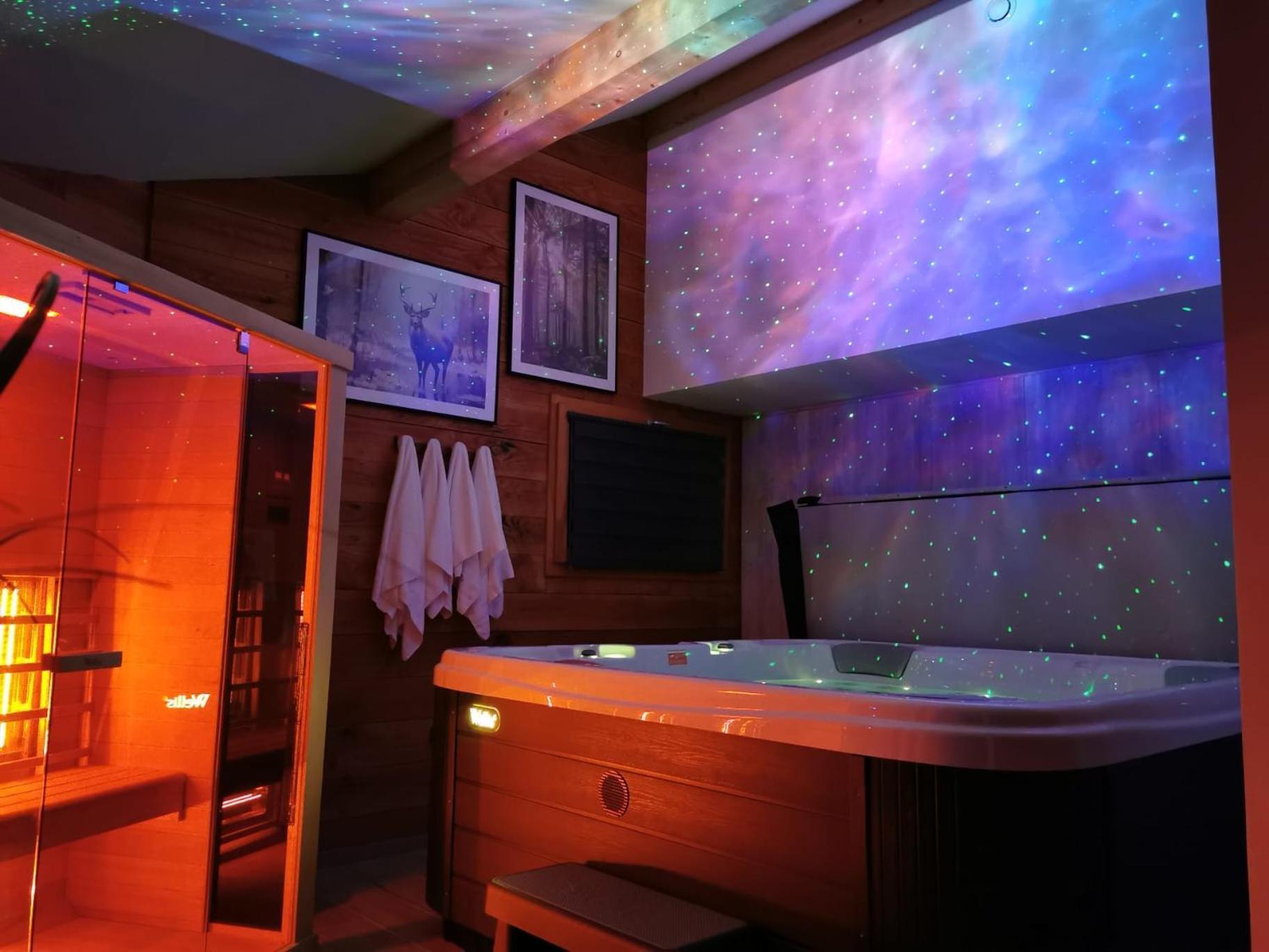 Le Chalet Du Pere Michel, Jacuzzi, Sauna, Jardin ลาแบรส ภายนอก รูปภาพ