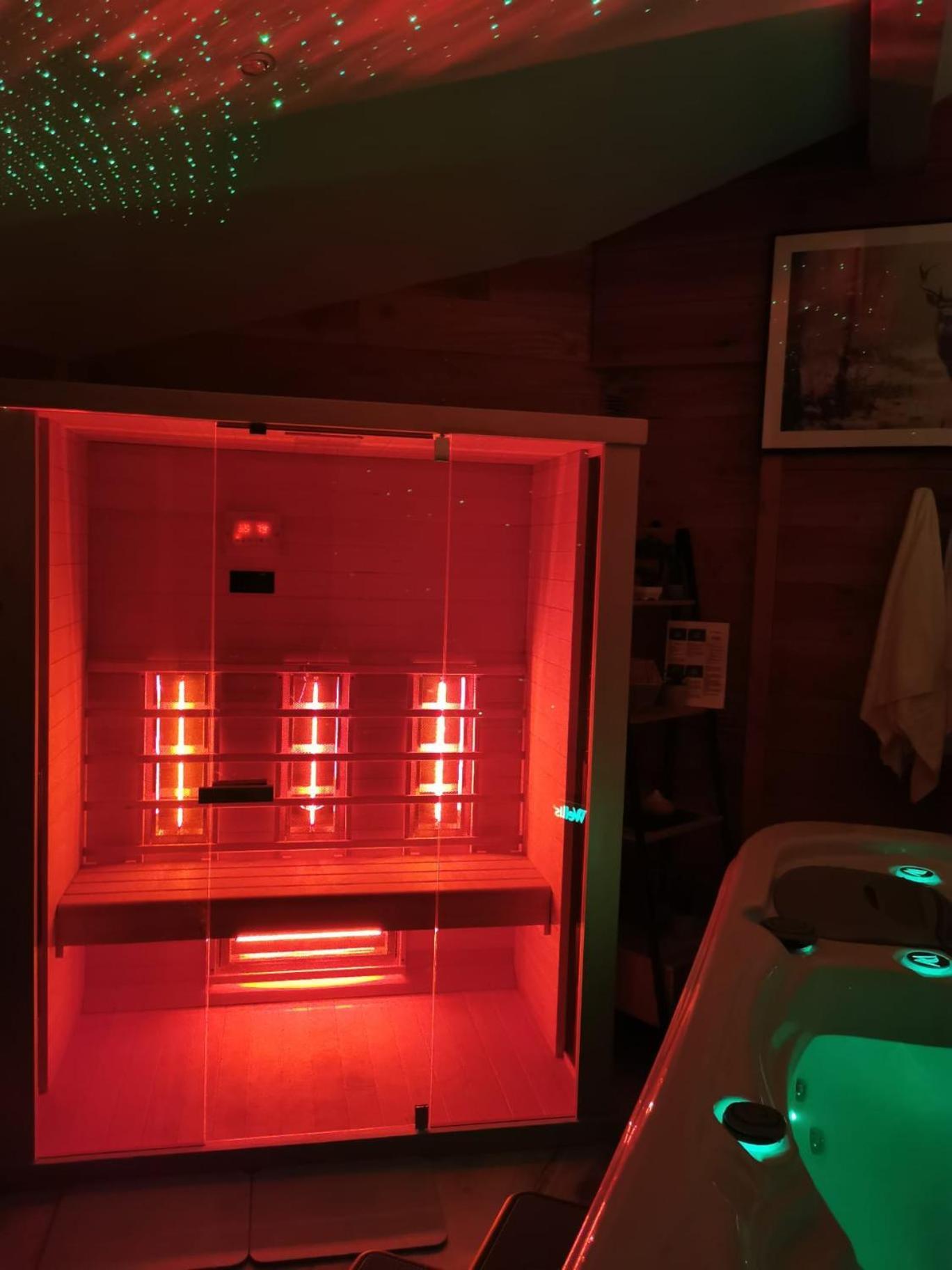 Le Chalet Du Pere Michel, Jacuzzi, Sauna, Jardin ลาแบรส ภายนอก รูปภาพ