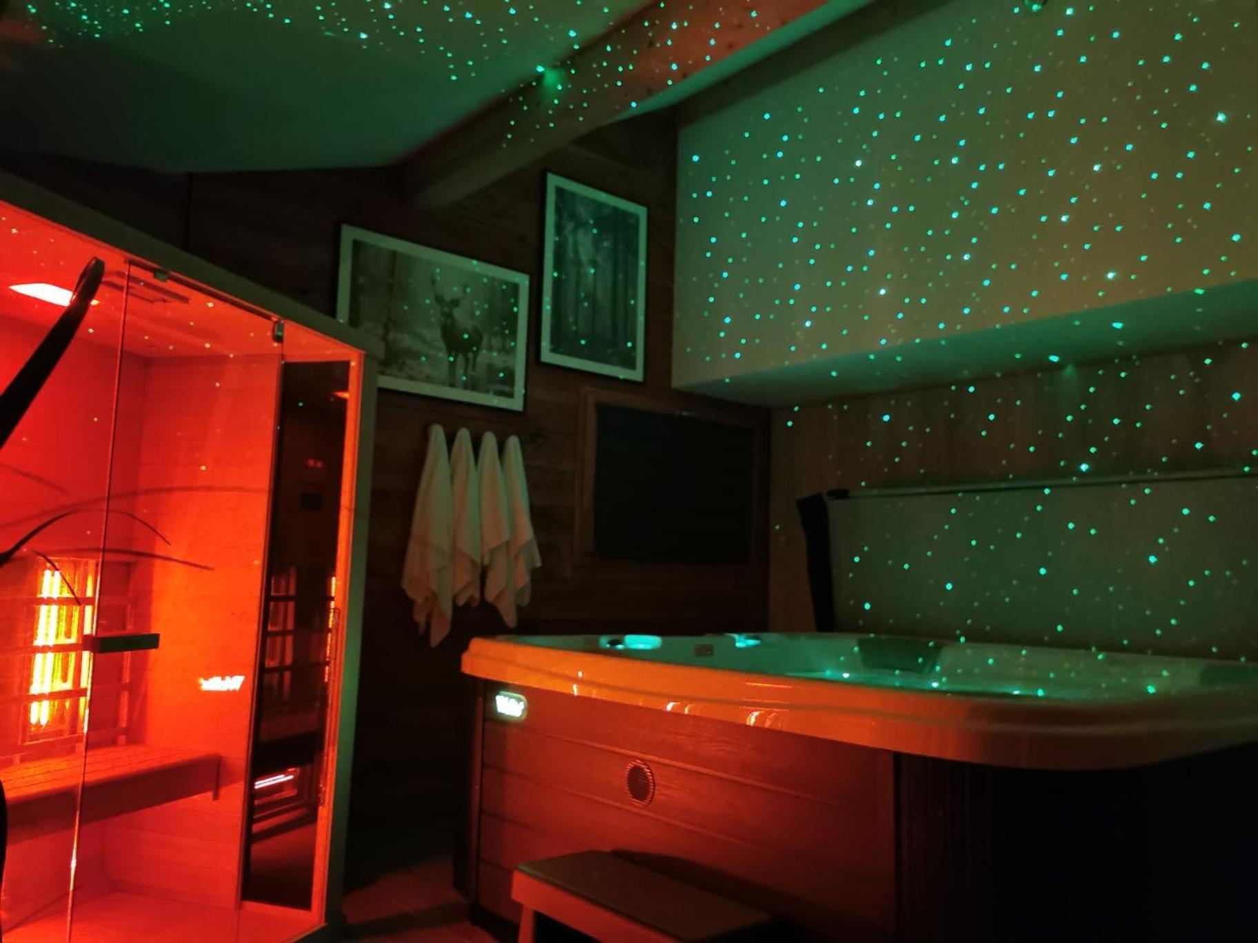Le Chalet Du Pere Michel, Jacuzzi, Sauna, Jardin ลาแบรส ภายนอก รูปภาพ
