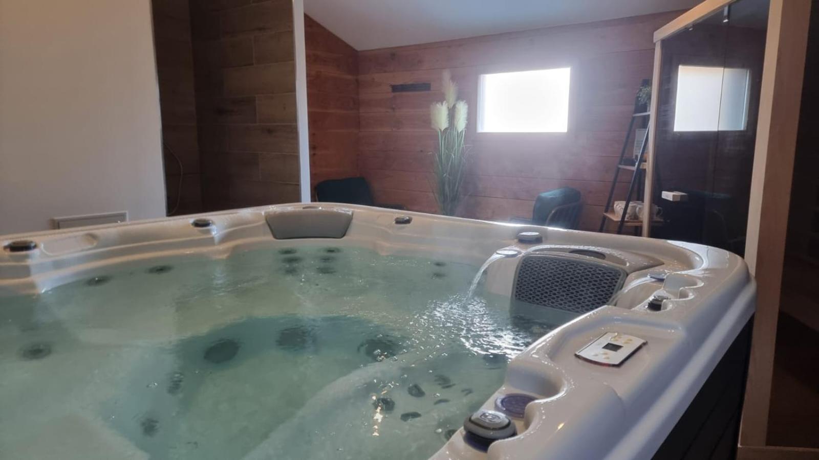 Le Chalet Du Pere Michel, Jacuzzi, Sauna, Jardin ลาแบรส ภายนอก รูปภาพ