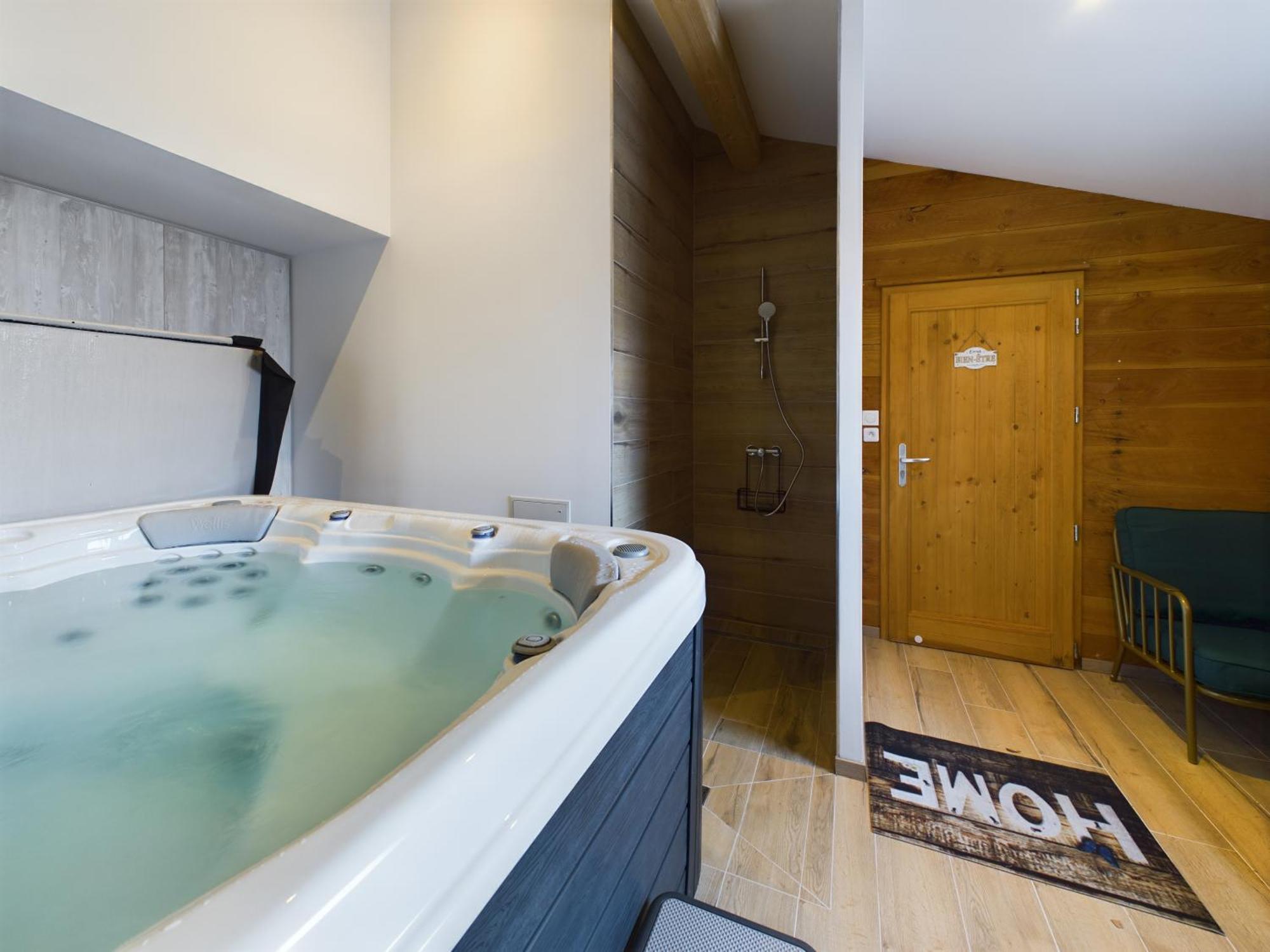 Le Chalet Du Pere Michel, Jacuzzi, Sauna, Jardin ลาแบรส ภายนอก รูปภาพ